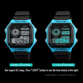 SKMEI 1299 Classic Resin Strap Digital Sport Watch